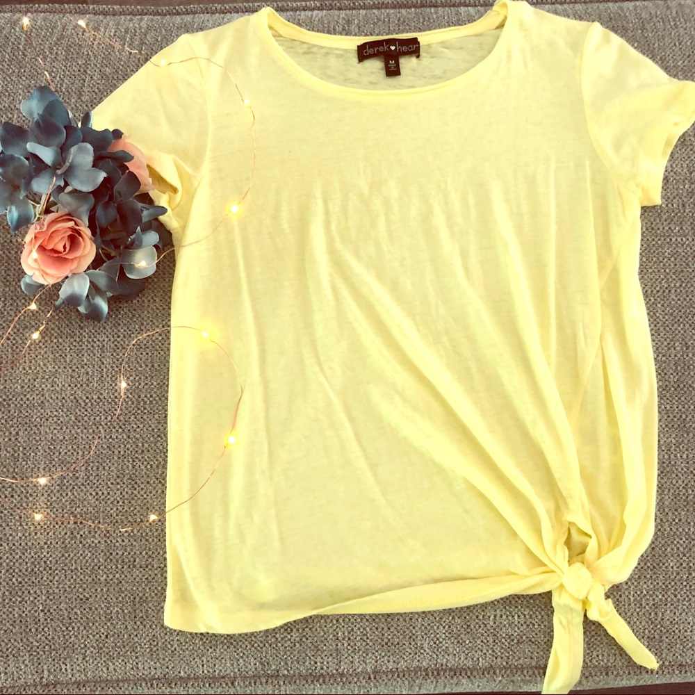 Yellow t shirt